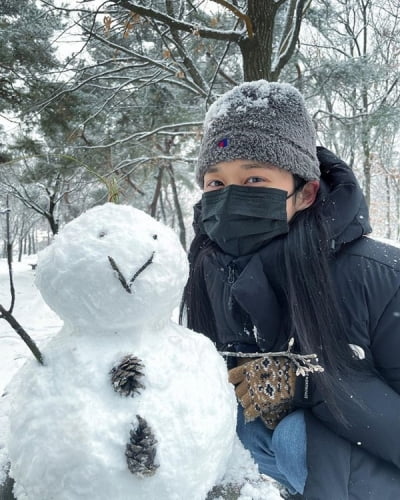 장나라, 41세 맞아? 눈만 보여도 변하지 않네...초동안 미모[TEN★]