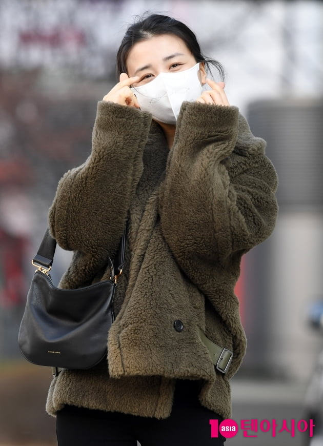 [TEN 포토] 박하선 '귀요미 하트'