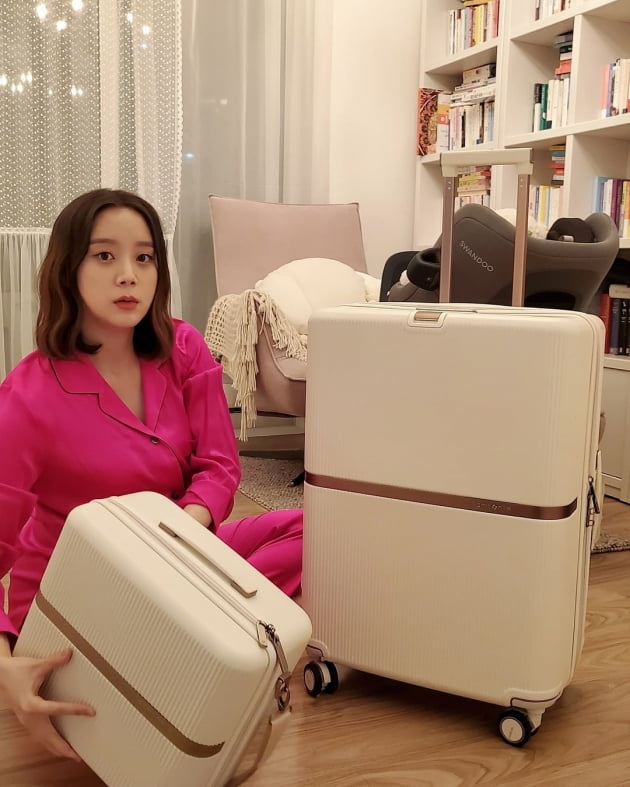 '예비맘' 우혜림, 벌써 해산달 됐나 "출산 가방 준비…와우! 신세계" [TEN★]