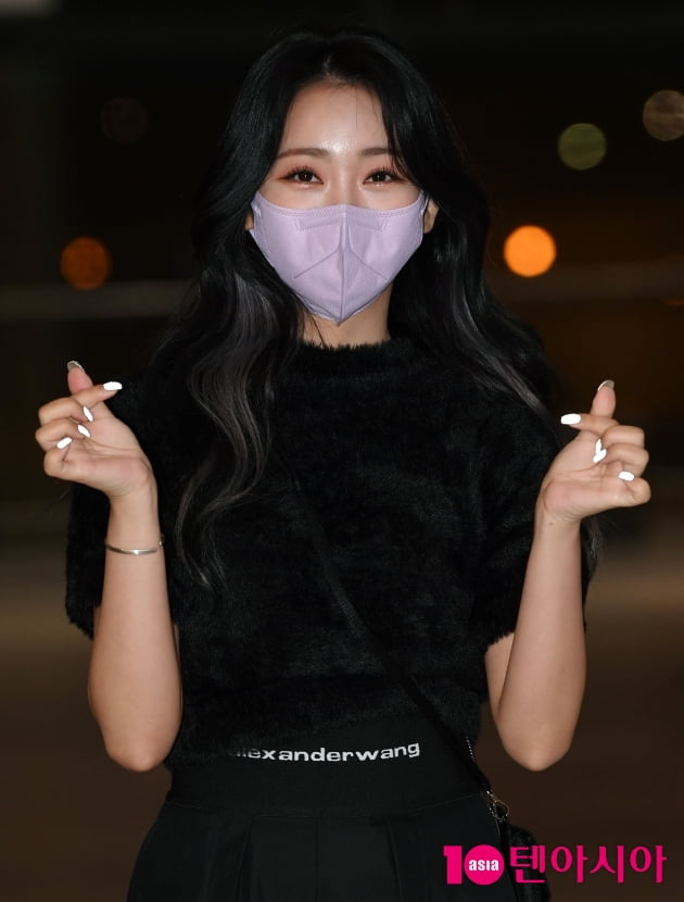 [TEN 포토] 홍지윤 '공항을 밝히는 미모'