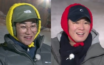 '1박2일' 문세윤 "중노동 시작" 눈밭 위 체력전