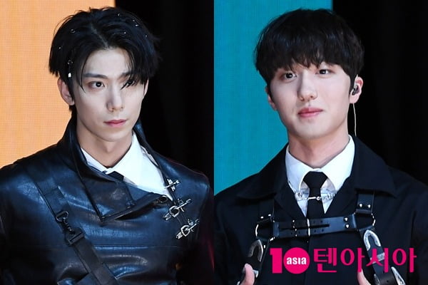 SF9 휘영(왼쪽), 찬희 /사진=텐아시아 DB