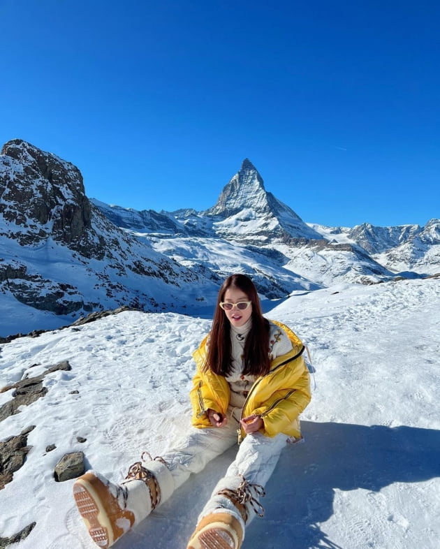 '사업가♥' 이시영, 이글루→알프스 눈썰매…스위스 여행으로 스트레스 타파 [TEN★]
