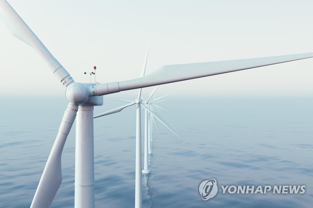 인천에 800㎿급 해상풍력 개발…남부발전·오스테드 협약(종합)