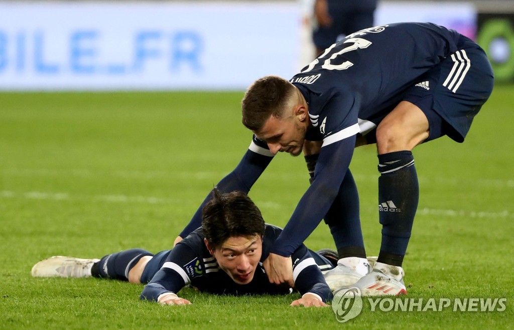 프랑스 프로축구 황의조 80분 활약…보르도, 마르세유에 0-1 패