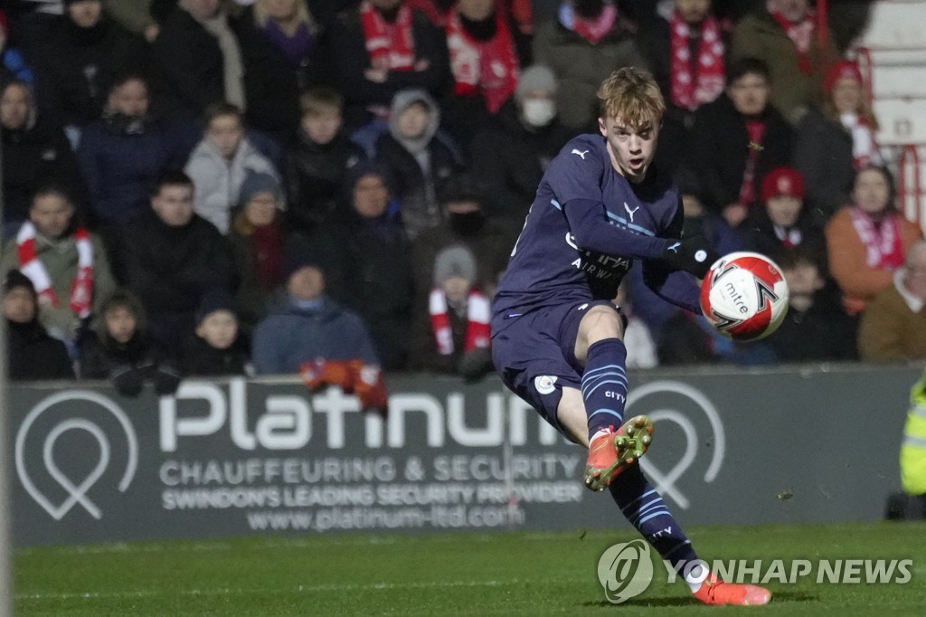 '맨시티 기대주' 파머, FA컵서 1골 1도움 폭발…4-1 완승 견인