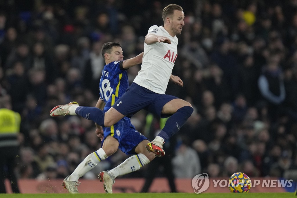 손흥민 없는 토트넘, 첼시에 0-2 완패…콘테 체제 첫 리그 패배