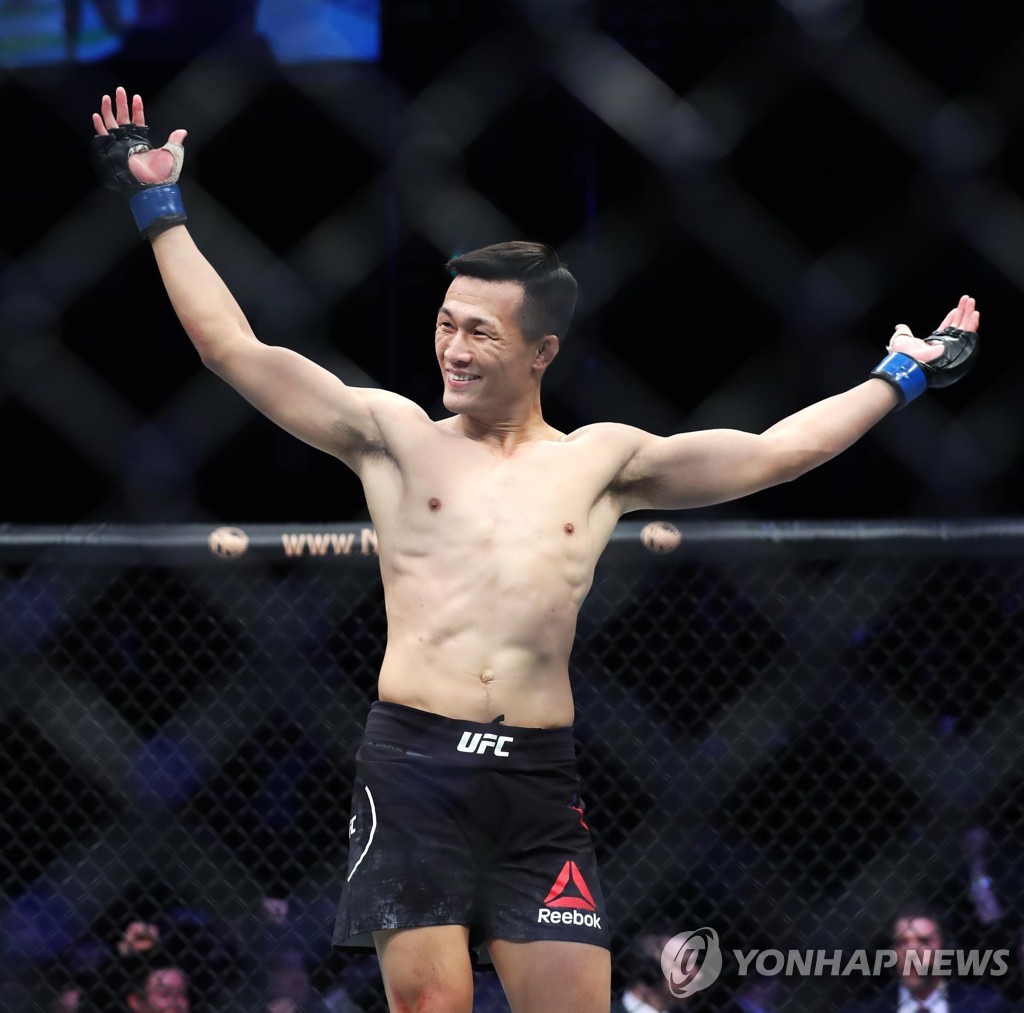 UFC '코리안 좀비' 정찬성, 볼카노프스키와 챔피언전 확정(종합)