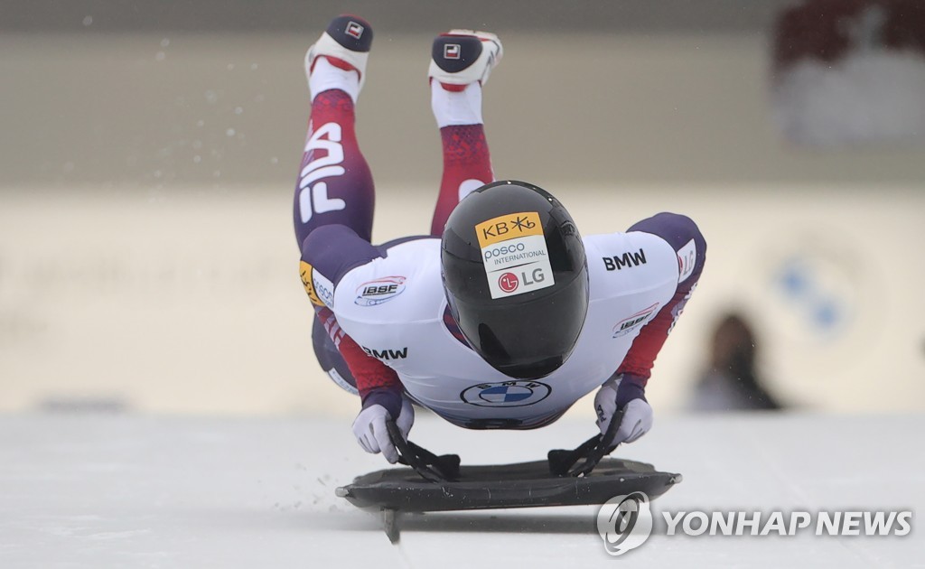 윤성빈, 월드컵 7차서 시즌 최고 6위…정승기 11위