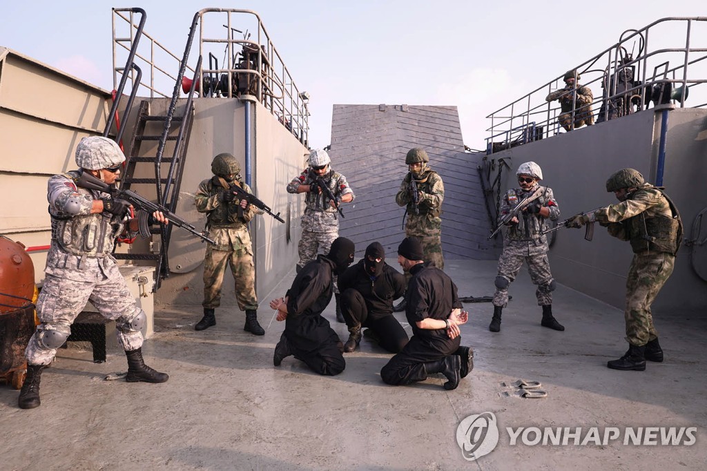 [월드＆포토]이란, 중국·러시아와 합동 해상 훈련