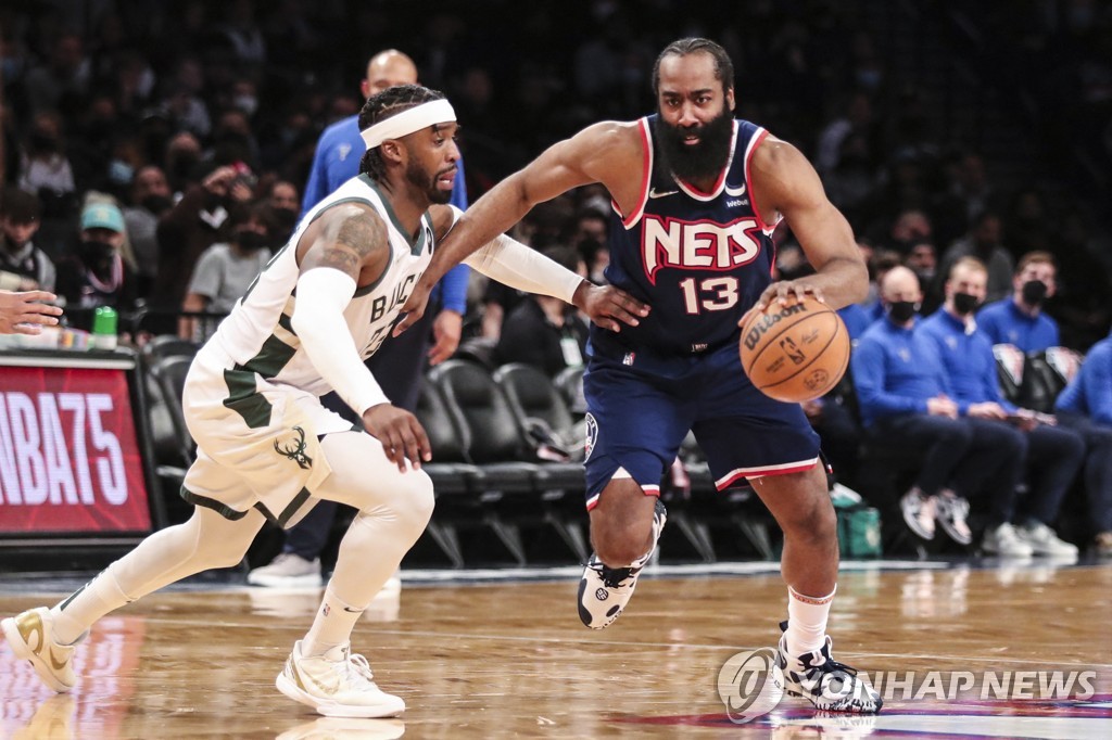 NBA 밀워키, 동부 우승 후보 맞대결서 브루클린에 완승