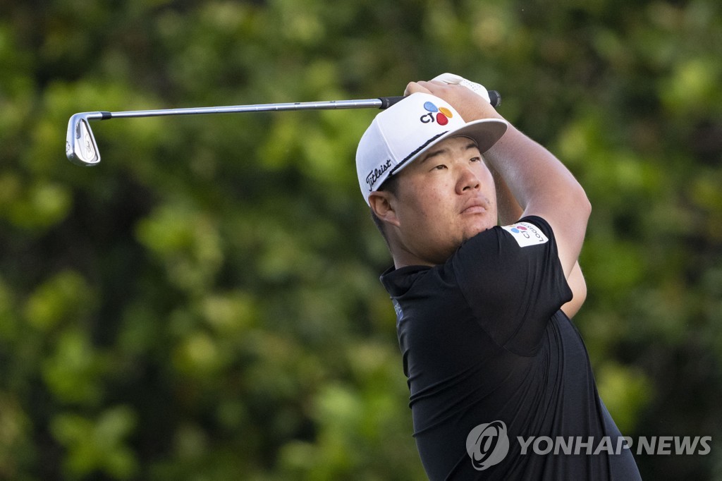 임성재, PGA 투어 파머스 인슈어런스 첫날 공동 53위