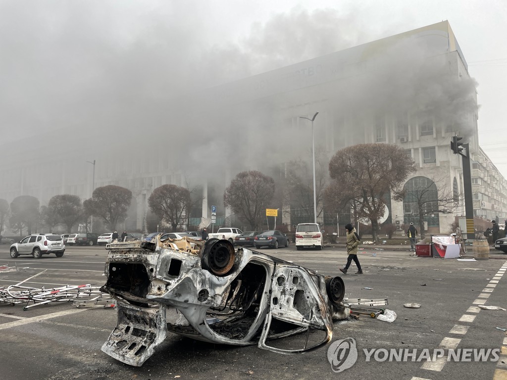 루프트한자, 유혈시위 격화 카자흐스탄 알마티행 노선 운항 중단