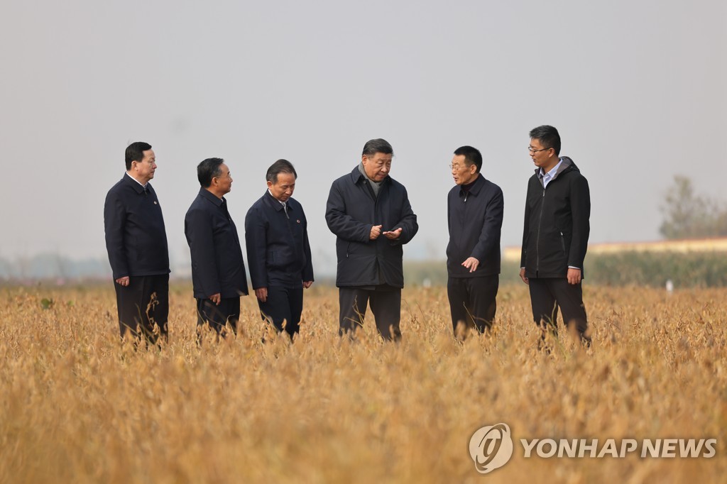 중국 식량안보 강조 속 헤이룽장성 대두 증산 계획