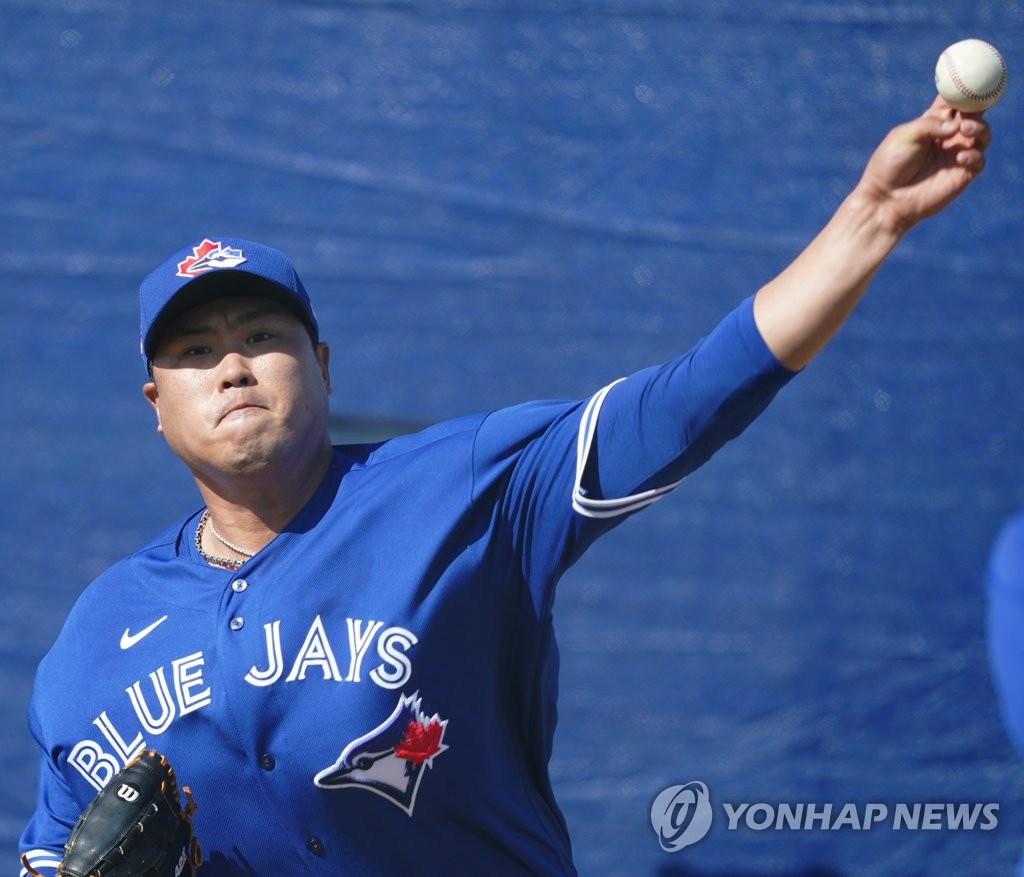 류현진, 4월 1일 MLB 개막 가정하고 훈련…2월엔 불펜피칭 예정