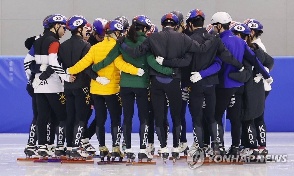 쇼트트랙 올림픽 선수, 20일 이후 결정…김지유는 대표팀 합류