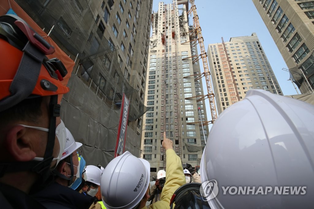 노동부, 현대산업개발 전국 12개 시공 현장 특별감독