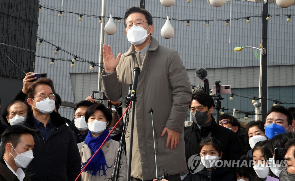 이재명, 경기 매타버스 2일차…'홈그라운드' 성남 등 방문