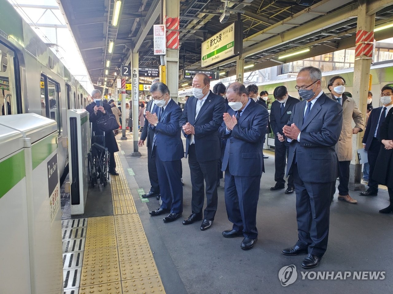 [르포] 도쿄서 의인 이수현 21주기 추도식…"한일 가교 역할"