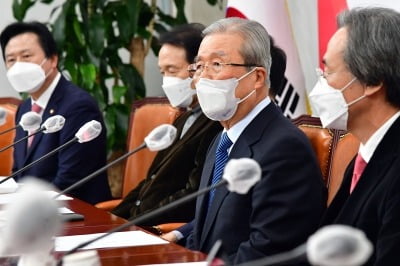 [속보] 국민의힘 "김종인 사의표명 발표는 소통 착오"