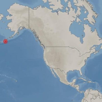 알래스카 앵커리지 남서쪽서 규모 6.7 지진 발생