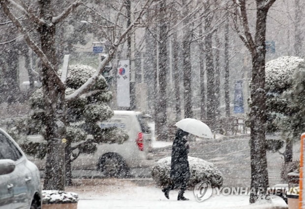 내일 충청·호남에 대설…많게는 15㎝ 이상 쌓일 듯