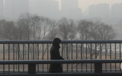 전국 대체로 흐리고 포근…수도권·충청 미세먼지 '나쁨'