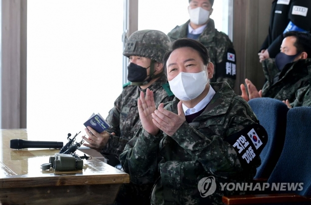 윤석열 "北, 노골적 도발…한반도 평화프로세스 완전 실패"