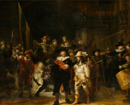 야경, 1640~1642, 암스테르담국립박물관