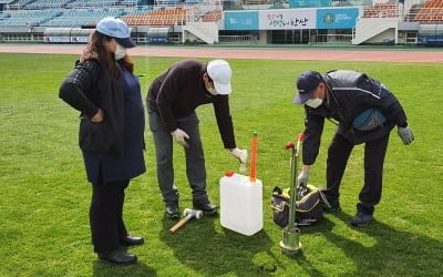 삼성물산, K리그 23개 구장 잔디 관리 맡는다