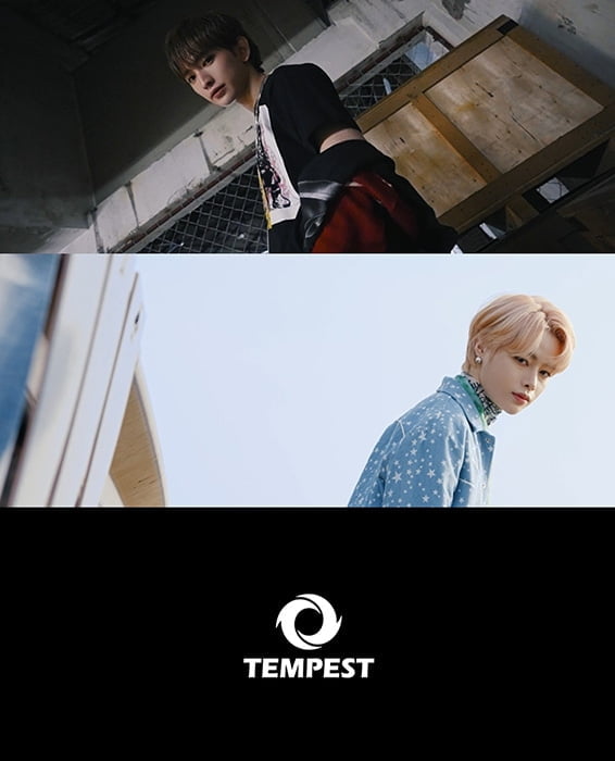 템페스트, 루X한빈 데뷔 앨범 콘셉트 포토+비주얼 클립 공개…몰아치는 카리스마 ‘압도’