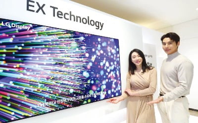 LG, "격차 더 벌린다" OLED. EX 출격