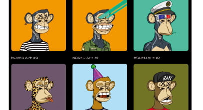 원숭이 캐릭터들로 구성된 ‘BAYC’ 프로젝트 
