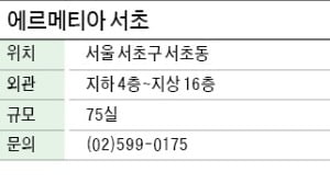 에르메티아 서초, 서초동 고급 오피스텔…분양가 매력