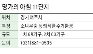 명가의 아침 11단지, 소나무숲에 둘러싸인 고급 전원주택