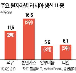 러-우크라戰, 불붙은 알루미늄·니켈 가격에 기름 부었다