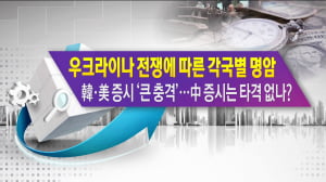 우크라이나 전쟁에 따른 각국별 명암 韓·美 증시 '큰 충격'…中 증시는 타격 없나? [한상춘의 지금세계는]