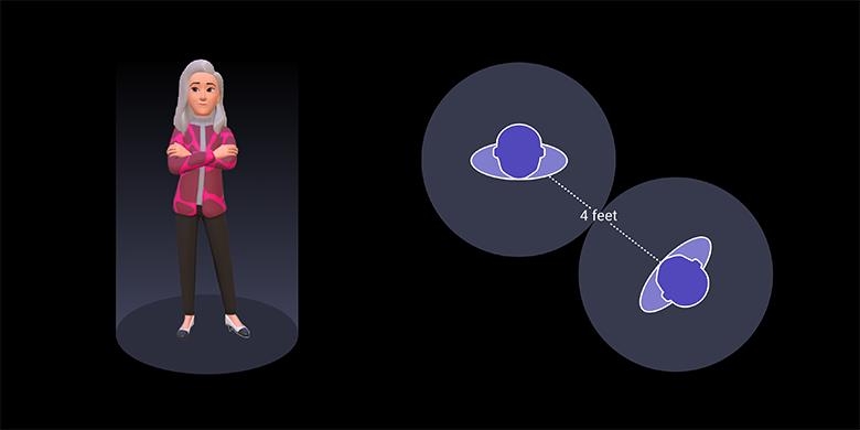 메타, 아바타끼리 1.2ｍ 거리두기 설정…가상세계 성희롱 차단