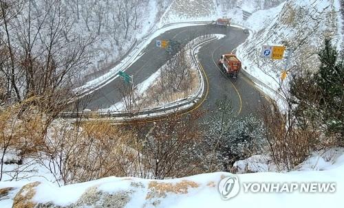 강원 북부산지에 대설주의보 해제