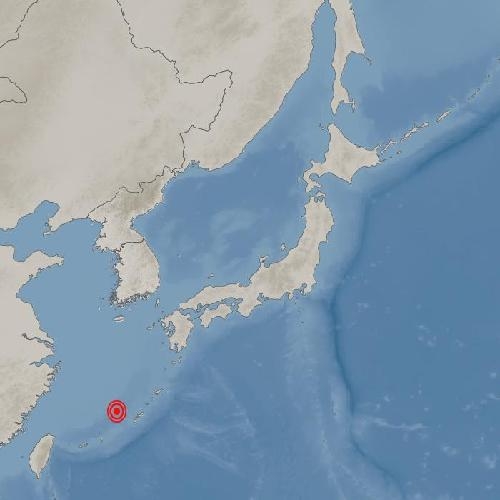 일본 오키나와현 해역서 규모 5.9 지진 발생