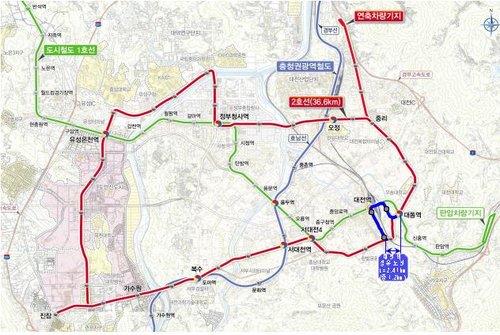 대전 도시철도 50㎞ 신설 추진…올해 중 계획안 도출