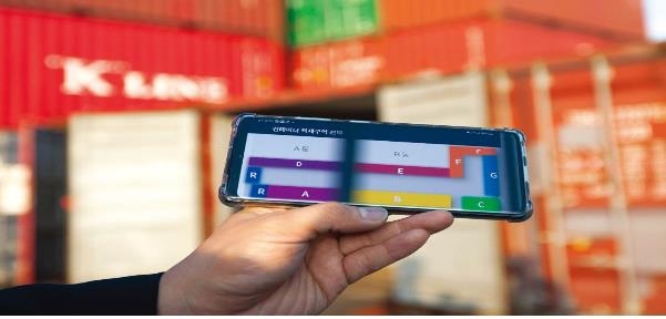 부산항 컨테이너 위치관리시스템, 산업혁신 우수사례 선정