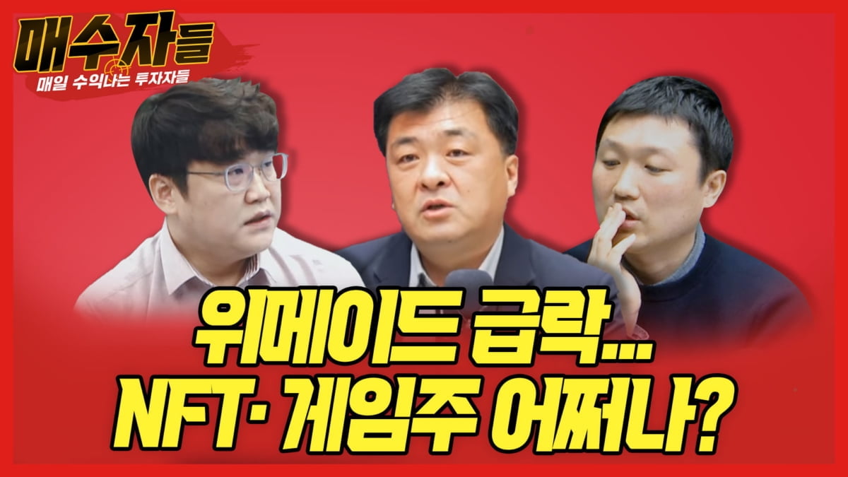 "위메이드 급락, NFT의 미래는?"...오늘 밤 `매수자들`에서 공개