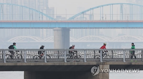 초미세먼지 전국 '나쁨'…"내일 서쪽 제외하고 완화"