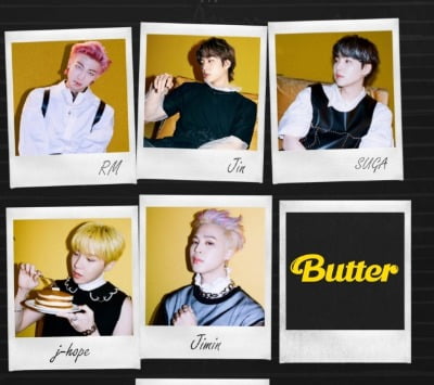방탄소년단 'Butter' MV, 7억 뷰 돌파…통산 10번째