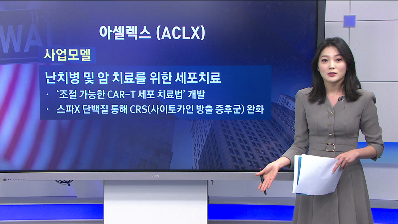 [IPO 플러스] 바이오 기업 '아셀렉스(ACLX)'