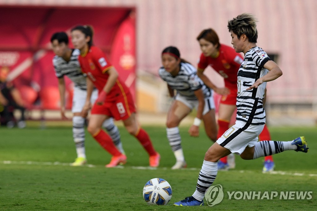 '아시안컵 첫 준우승' 여자 축구대표팀 귀국…'이젠 월드컵이다'