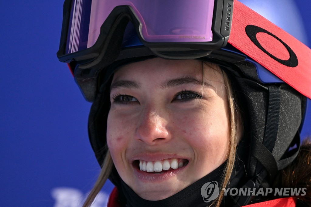 -올림픽- 에일린 구, 하프파이프 예선 1위…김다은·장유진 탈락