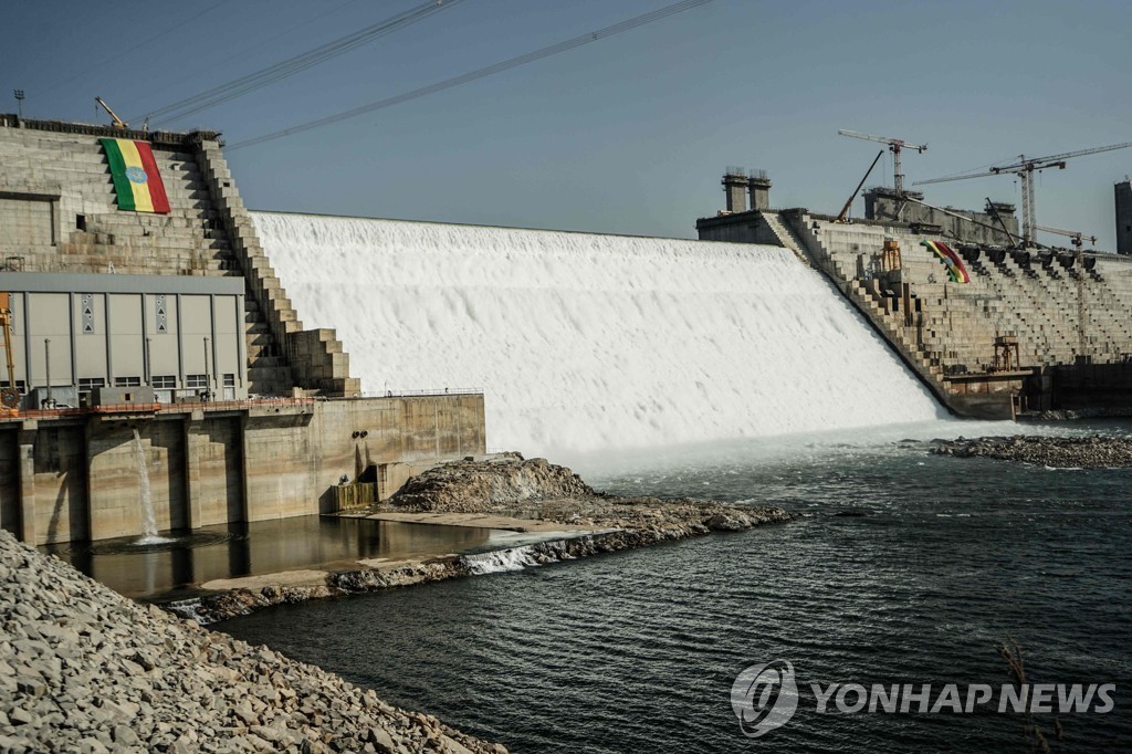 에티오피아서 거대 수력발전소 발전 개시…이집트·수단 반발