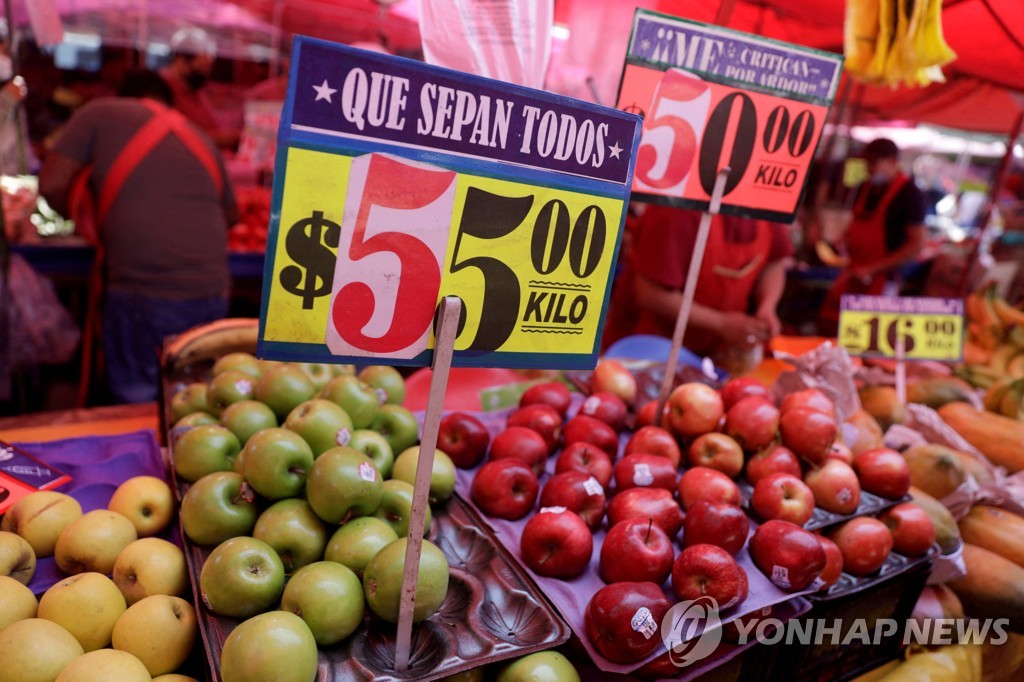 중남미 금리인상 행진…멕시코 6회·페루 7회 연속 올려(종합)